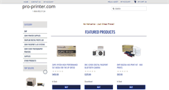 Desktop Screenshot of pro-printer.com