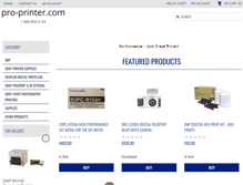 Tablet Screenshot of pro-printer.com